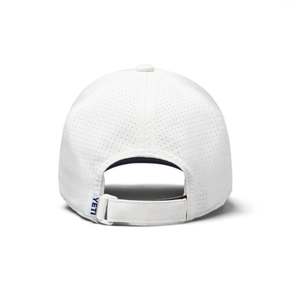 YETI™ Logo Structured Performance Hat White