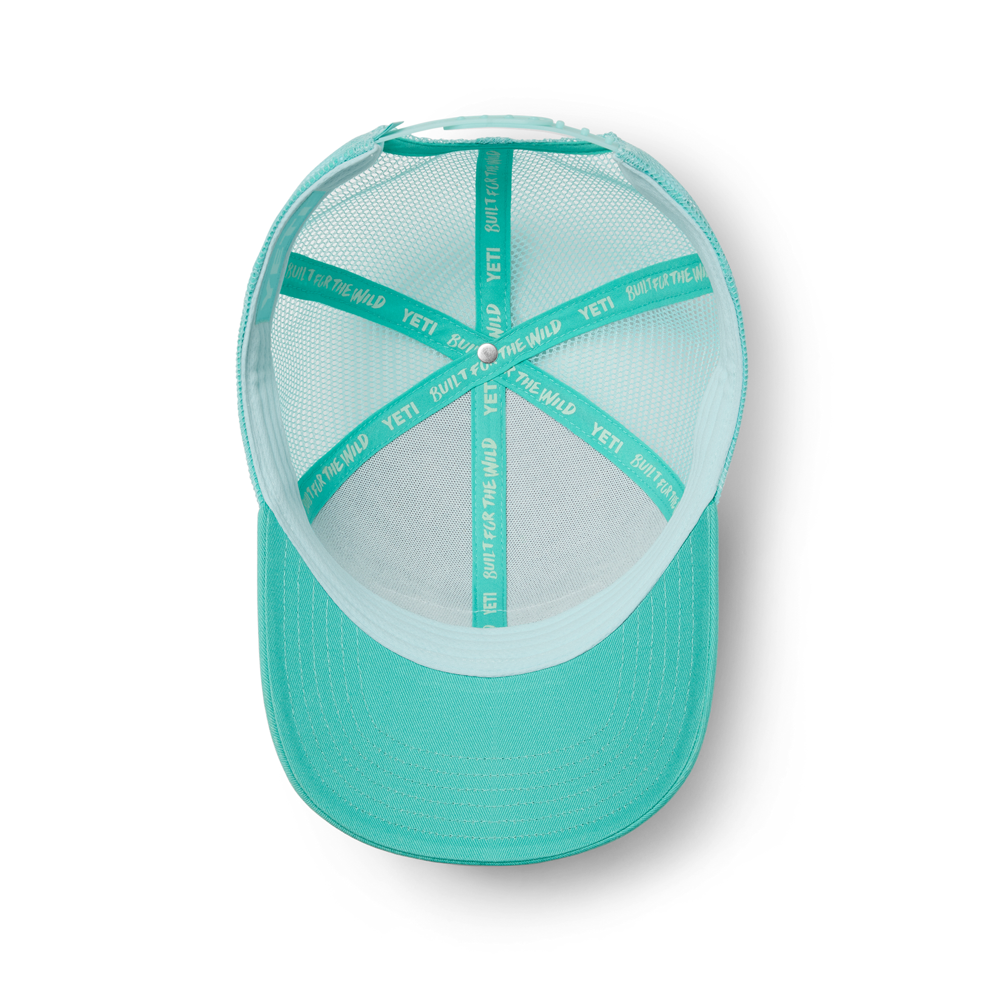 YETI Logo Badge Mid Pro Trucker Hat Ocean