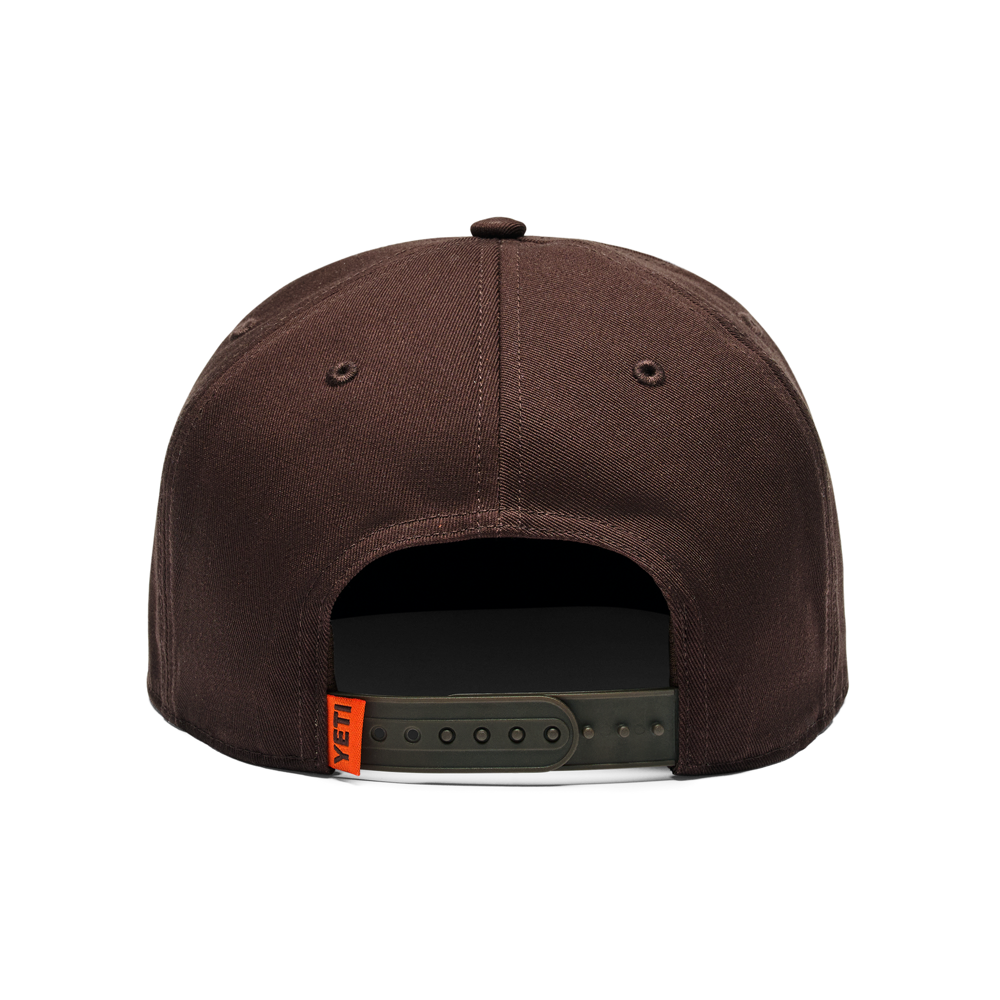 YETI COOLERS Flat Brim Rope Hat Coffee