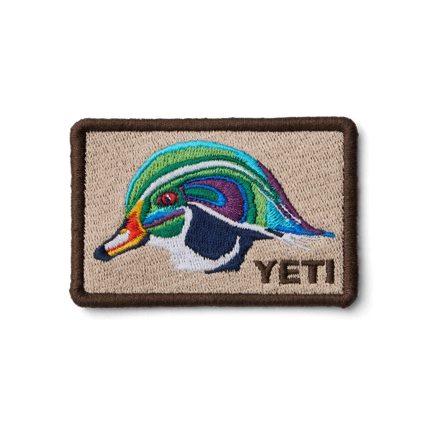 YETI Wood Duck Patch Tan