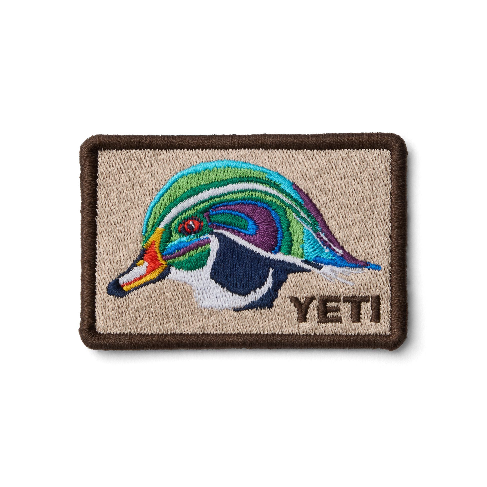 YETI Wood Duck Patch Tan