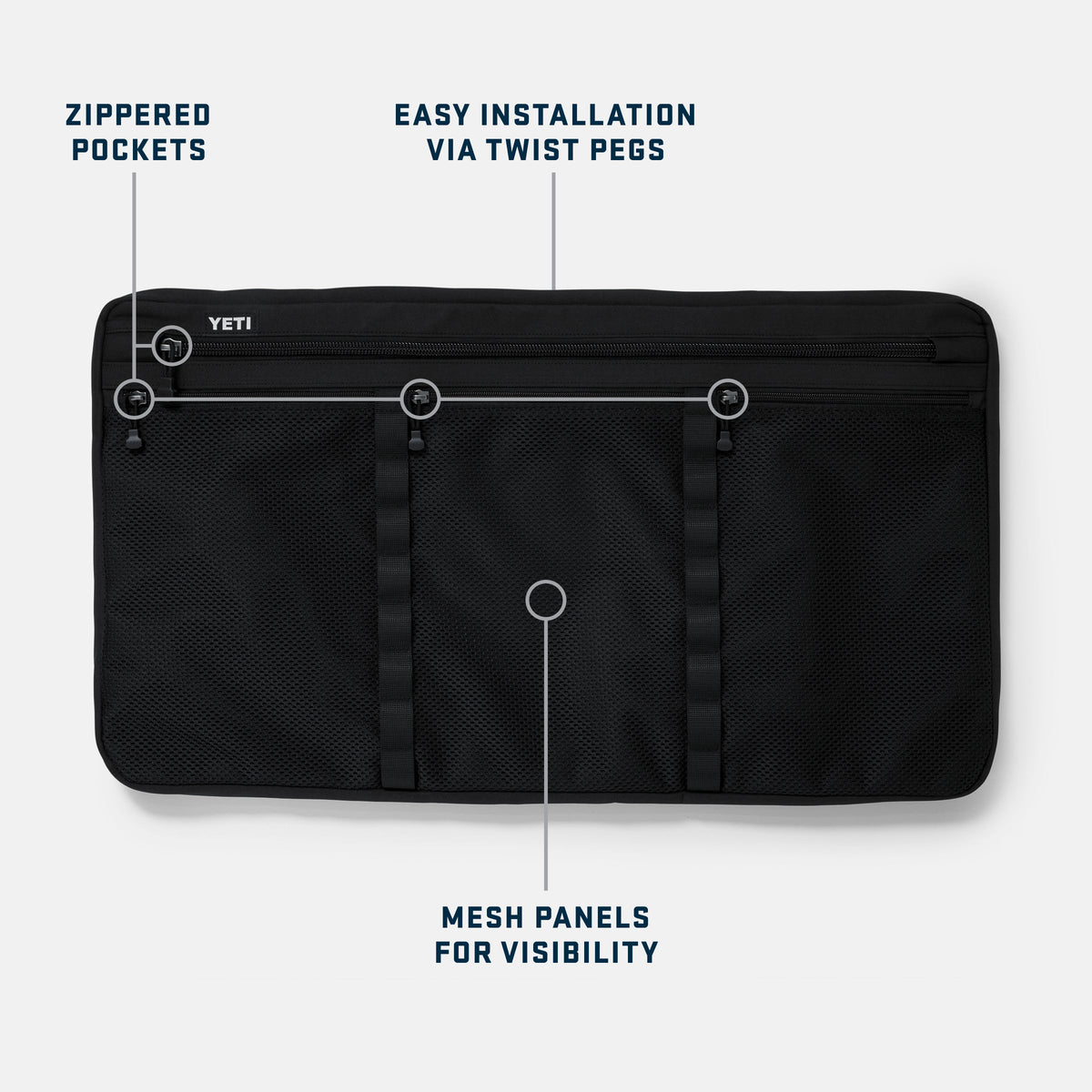 YETI LoadOut™ Gobox 10 Pack Attic Black