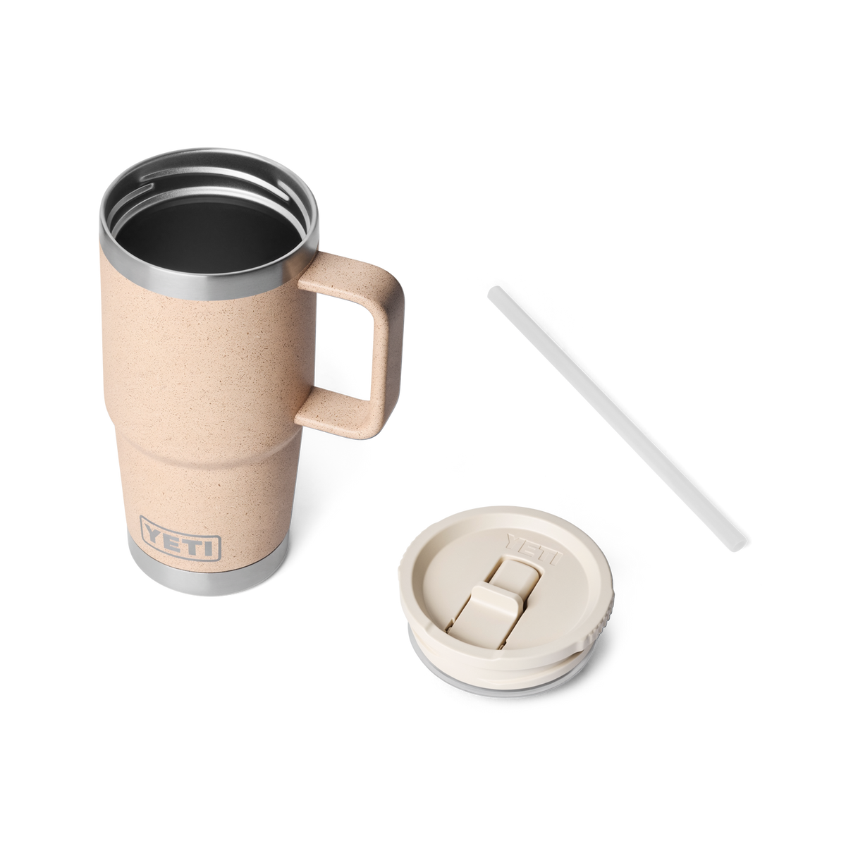 Rambler® Vaso de viaje con pajita 20 oz (591 ml)