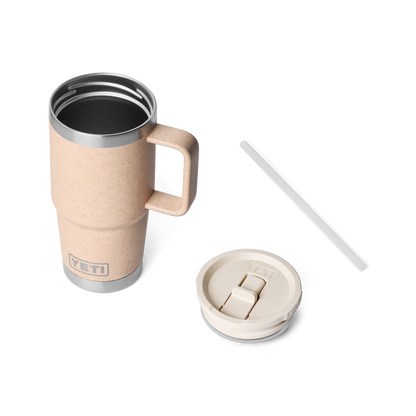 Rambler® Vaso de viaje con pajita 20 oz (591 ml)