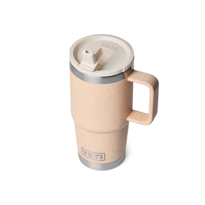 Rambler® Vaso de viaje con pajita 20 oz (591 ml)