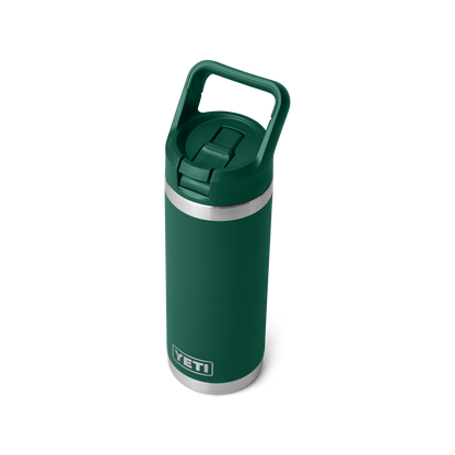 YETI Rambler® 18 oz (532 ml) Bottle Black Forest Green