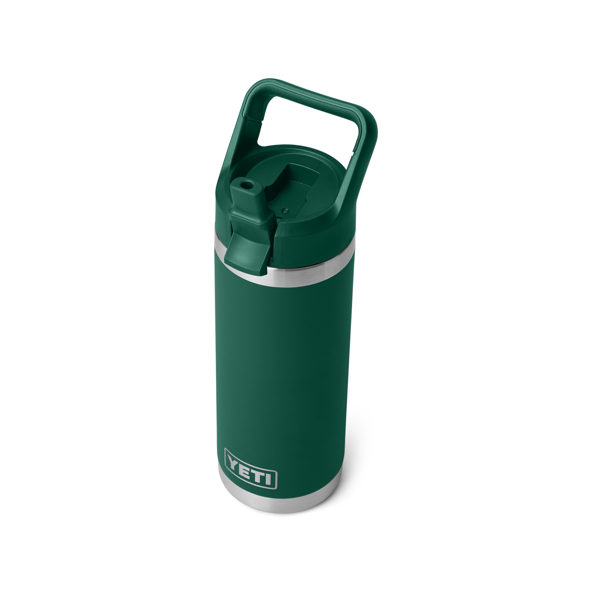 YETI Rambler® 18 oz (532 ml) Bottle Black Forest Green
