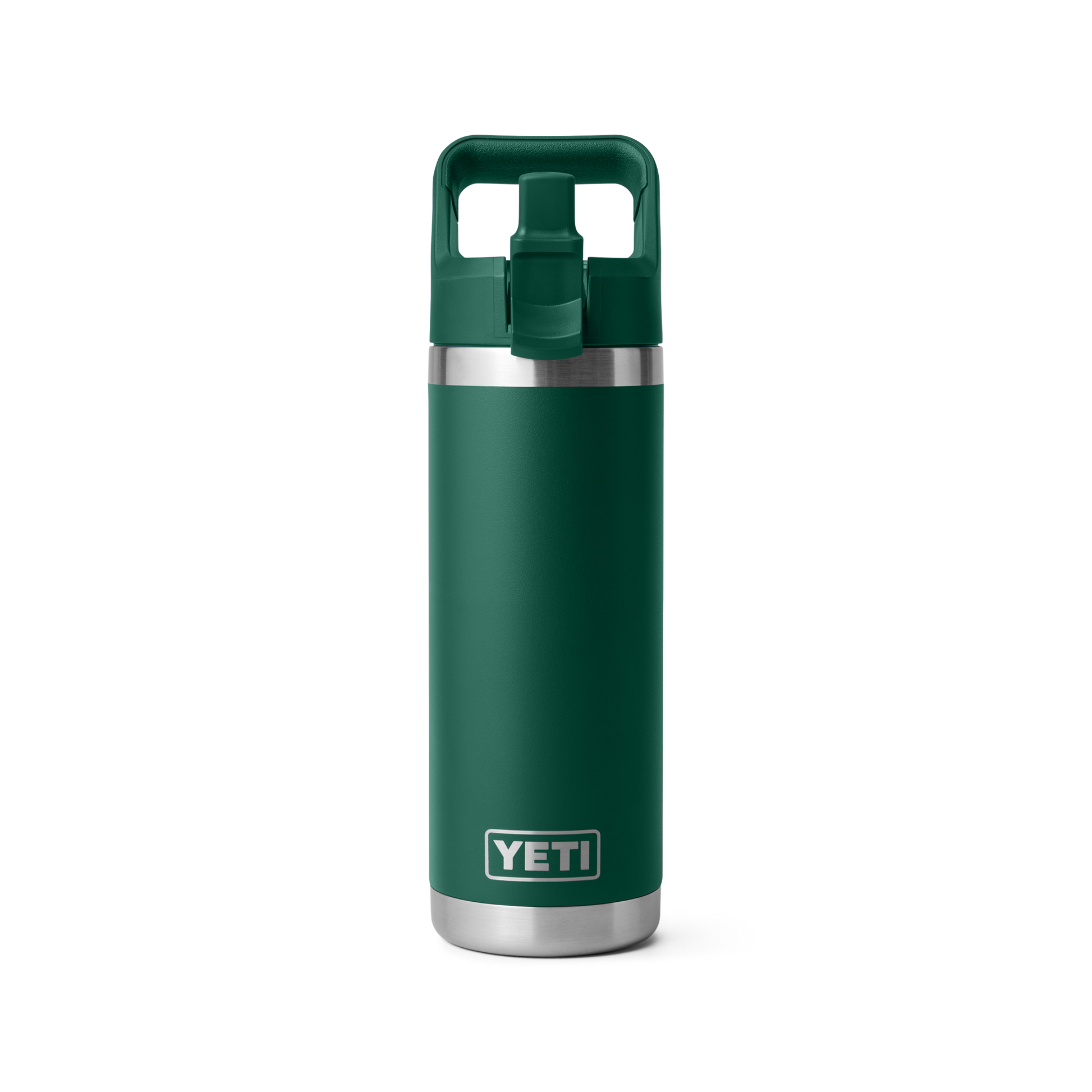 YETI Rambler® 18 oz (532 ml) Bottle Black Forest Green