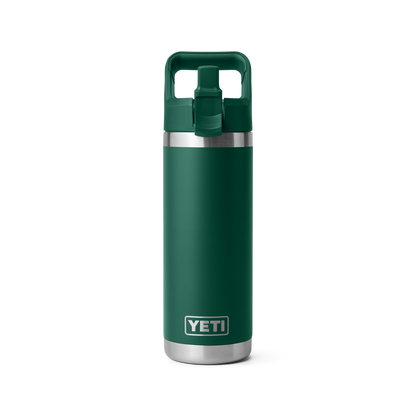 YETI Rambler® 18 oz (532 ml) Bottle Black Forest Green