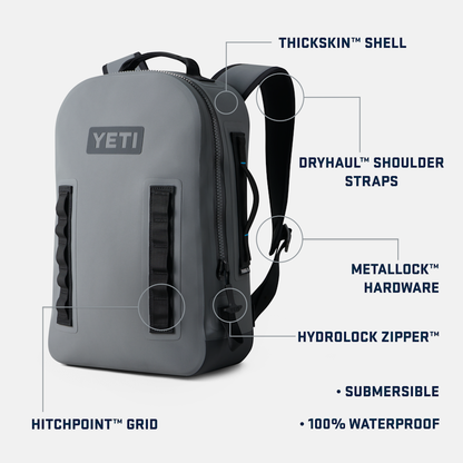 YETI Panga® 28L Waterproof Backpack Storm Grey