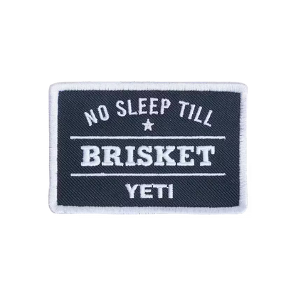 YETI No Sleep Till Brisket Patch Navy