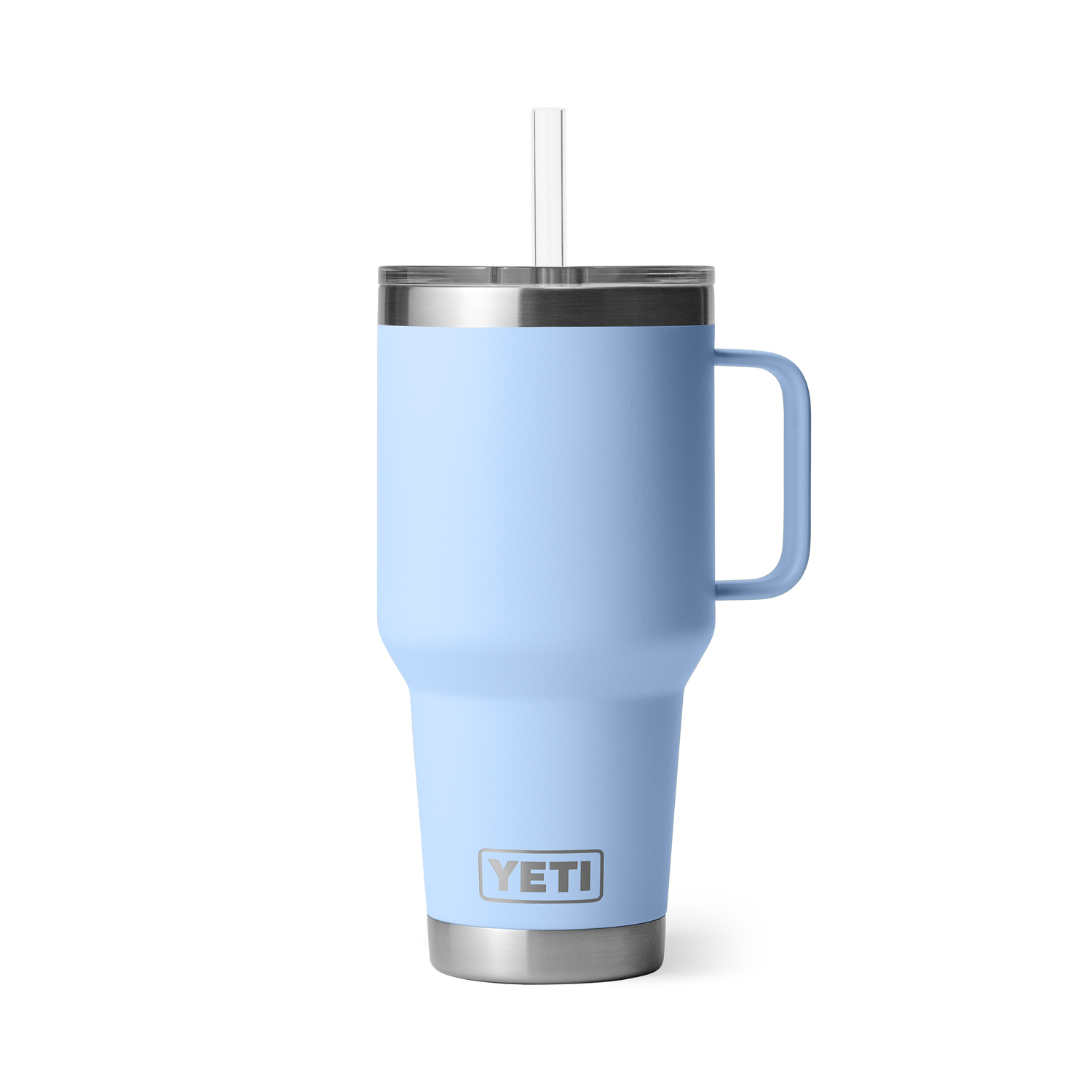 YETI Rambler® 35 oz (994 ml) Straw Mug Big Sky Blue