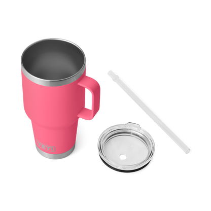 YETI Rambler® 35 oz (994 ml) Straw Mug Tropical Pink